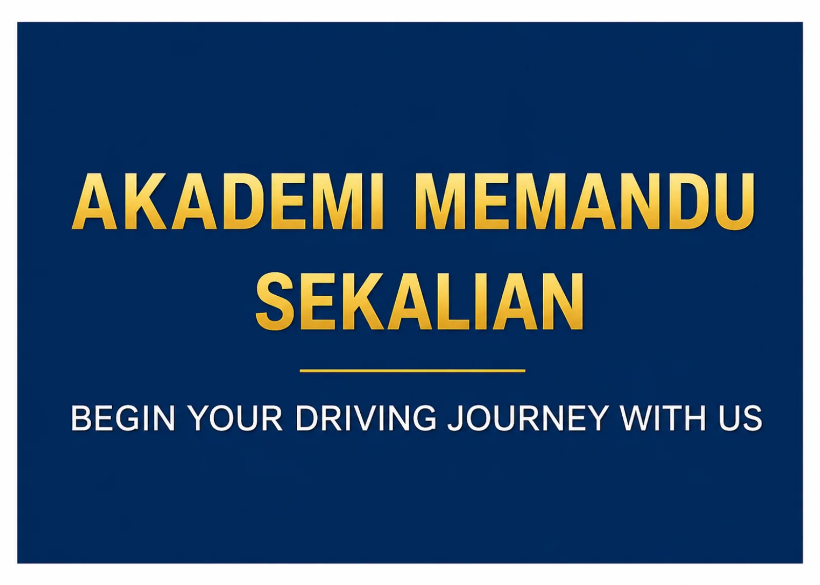 Akademi Memandu Sekalian