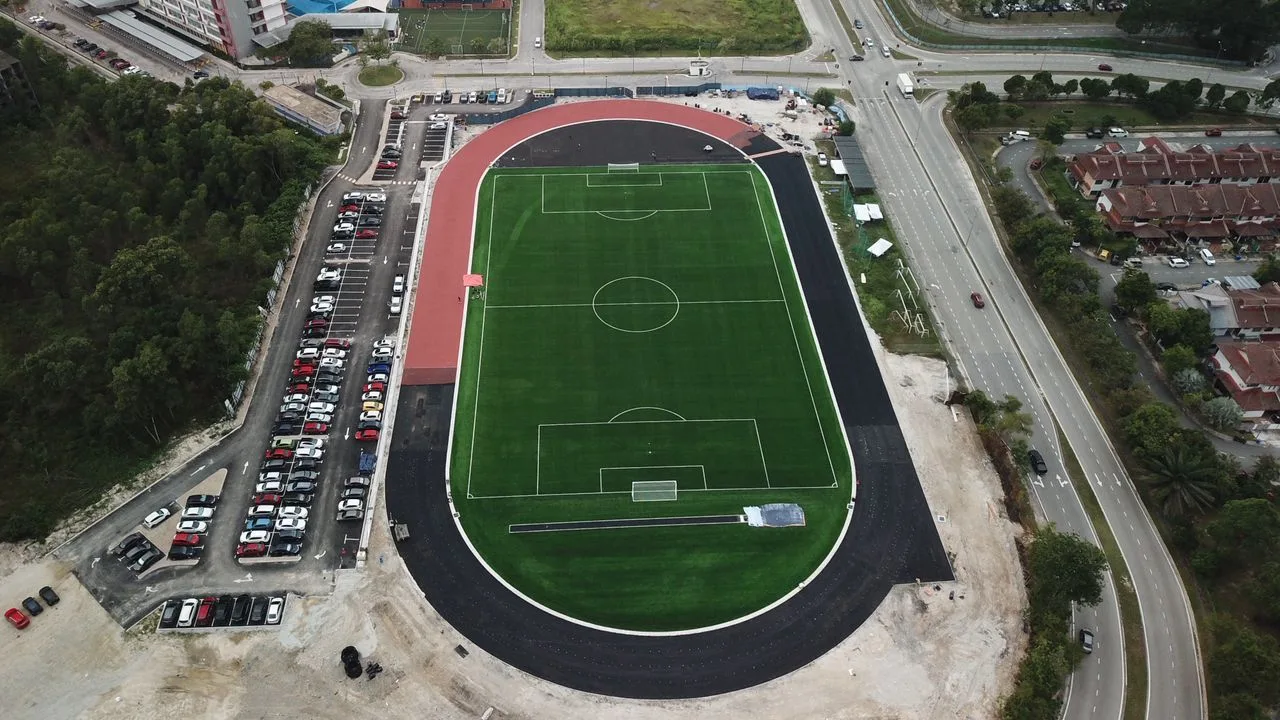 Construction and Completion FIFA track at HELP University and Infra Works