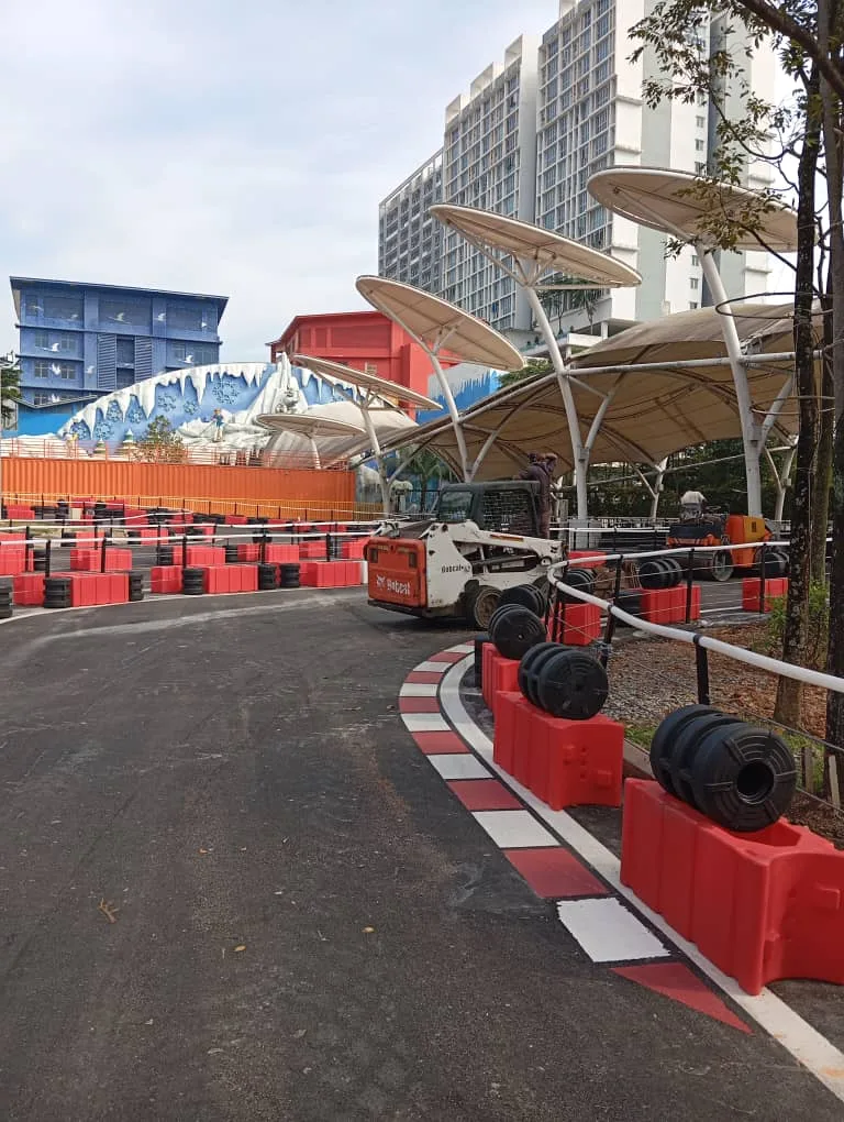 I-City construction of Go-Kart and Infra Works